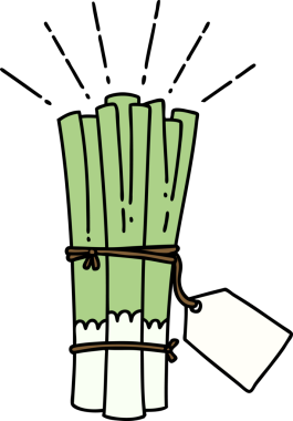 Bir insan tarafından çizilmiş geleneksel bir dövme demeti.