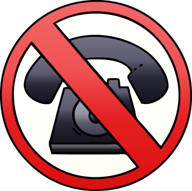 Bir insan tarafından çizilen işaretlere izin verilen telefonsuz bir çizgi film.
