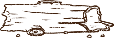 Eski Kütük Kömürü Bir insan tarafından çizilmiş