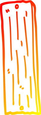 Bir insan tarafından çizilmiş bir karikatür çiziminin sıcak gradyanı