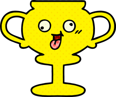 Bir insan tarafından çizilmiş bir kupanın çizgi romanı.