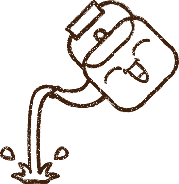 Bir insan tarafından çizilen Çaydanlık Kömürü Çizimi