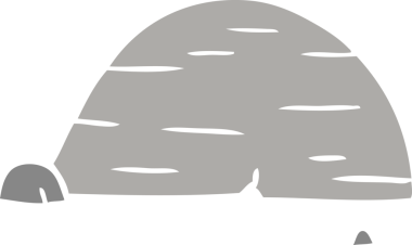 Bir insan tarafından çizilmiş gri kaya karalamaları.