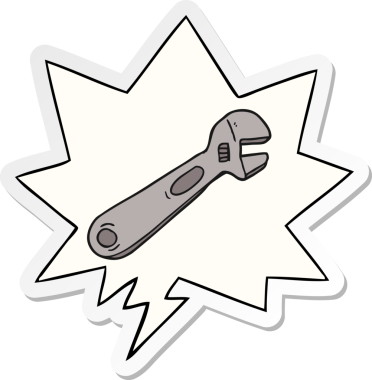 Bir insan tarafından çizilmiş konuşma kabarcığı etiketli çizgi film anahtarı