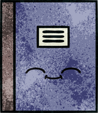 Bir insan tarafından çizilmiş bir defterin retro grunge desen karikatürü