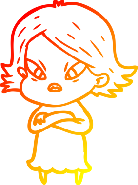 Bir çizgi film karakteri, bir insan tarafından çizilmiş...