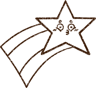 Bir insan tarafından çizilen Yıldız Kömürü Çizimi