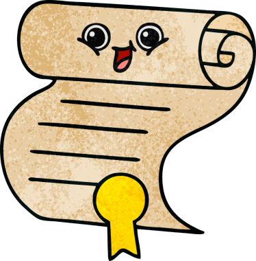 Bir insan tarafından çizilen kontratın retro grunge doku karikatürü