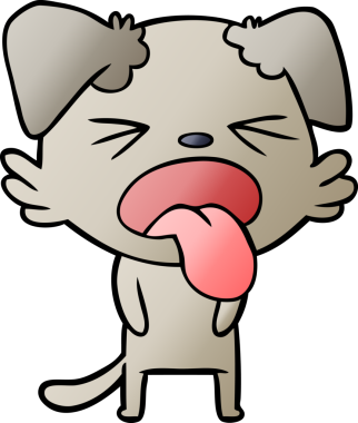 Bir insan tarafından çizilmiş iğrenç bir çizgi film.