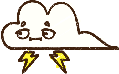 Bir insan tarafından çizilen Şimşek Bulutu Tebeşiri