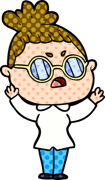 Bir insan tarafından çizilmiş bir karikatür.