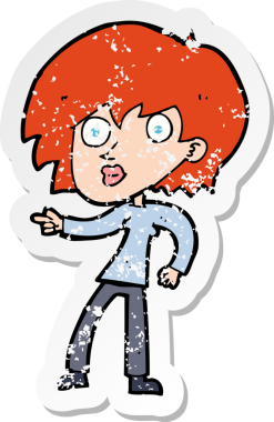 Bir insan tarafından çizilmiş bir karikatürün gerilimli çıkartması şaşırttı.