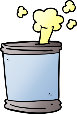 Bir insan tarafından çizilmiş karikatür kutuları patlıyor.