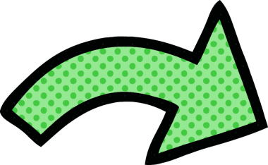 bir insan tarafından çizilmiş bir okun çizgi roman tarzı