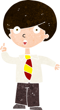 Bir insan tarafından çizilmiş el çizimi karikatür