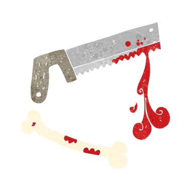 Cerrahların bir insan tarafından çizildiğini görmüşler.