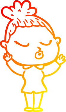 Bir insan tarafından çizilmiş, karikatür çizimi.