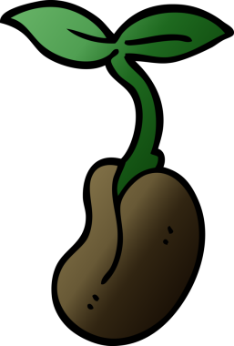 Bir insan tarafından çizilmiş bir fidyenin karalaması.