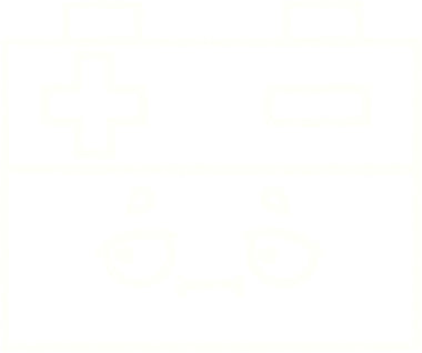 Bir insan tarafından çizilmiş pil tebeşiri.