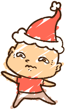 Bir insan tarafından çizilen Noel Adam Tebeşiri