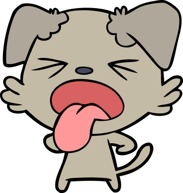 Bir insan tarafından çizilmiş iğrenç bir çizgi film.