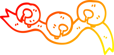 Bir insan tarafından çizilmiş bir karikatür cıngırağı çizimi