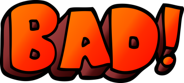 Bir insan tarafından çizilmiş kötü karalama kelimesi.