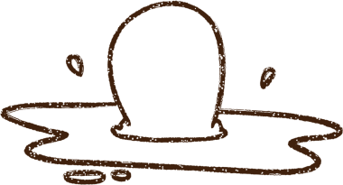 Bir insan tarafından çizilmiş kızarmış yumurta kömürü.