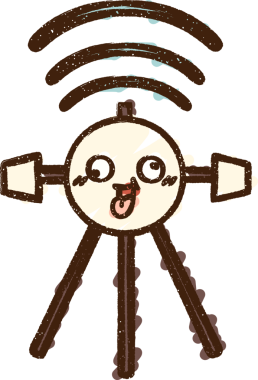 Bir insan tarafından çizilen Uzay Uydusu Tebeşiri