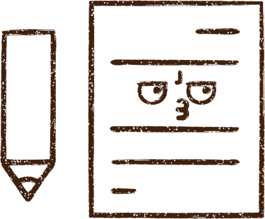 Bir insan tarafından çizilmiş kağıt kömürü.