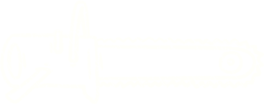 Bir insan tarafından çizilen elektrikli testere tebeşiri