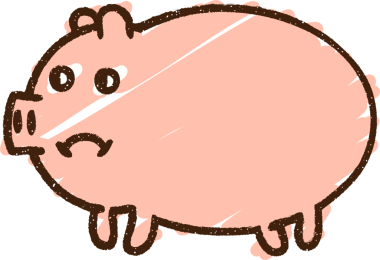 Bir insan tarafından çizilen Domuz Tebeşiri