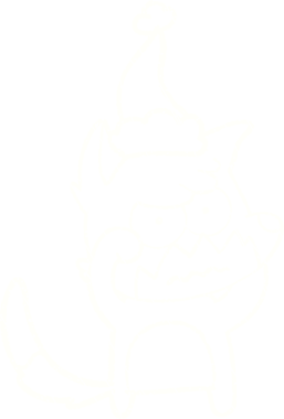 Bir insan tarafından çizilen Şen Kurt Tebeşiri