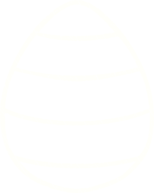 Bir insan tarafından çizilmiş Paskalya Yumurtası Tebeşiri