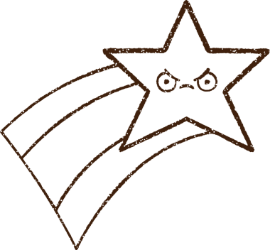 Bir insan tarafından çizilen Yıldız Kömürü Çizimi