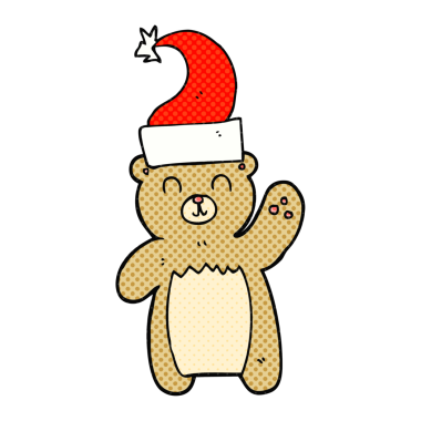 Bir insan tarafından çizilmiş oyuncak ayının serbest çizimi.