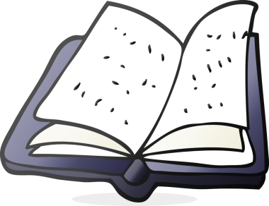 Bir insan tarafından el yazısıyla çizilmiş bir çizgi roman.