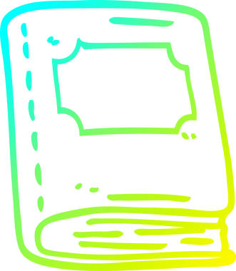 Bir insan tarafından çizilmiş eski bir çizgi roman.