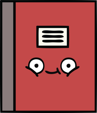 Bir insan tarafından çizilmiş güzel bir defter karikatürü.