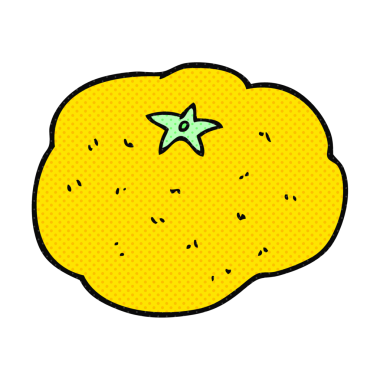 Bir insan tarafından çizilmiş serbest çizgi film Satsuma