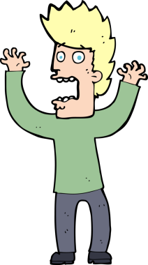 Bir insan tarafından çizilmiş karikatür.