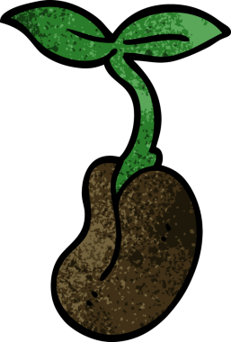 Bir insan tarafından çizilmiş bir fidyenin karalaması.