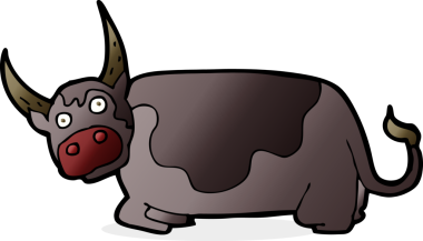 Bir insan tarafından çizilmiş bir çizgi film.