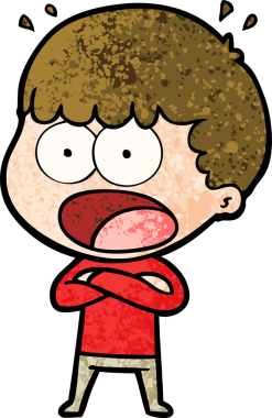 Bir insan tarafından çizilmiş bir karikatür.