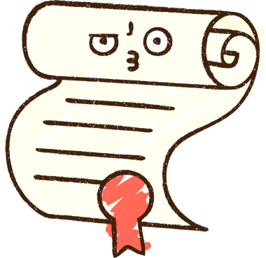 Bir insan tarafından çizilen Önemli Belge Tebeşiri