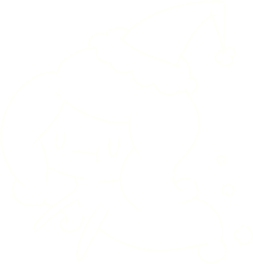 Bir insan tarafından çizilen Noel Denizkızı Tebeşiri