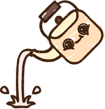 Bir insan tarafından çizilen Çaydanlık Tebeşiri