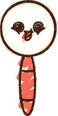 Bir insan tarafından çizilen Büyüteç Tebeşir Çizimi