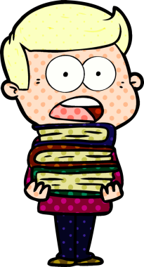 Bir insan tarafından çizilmiş bir karikatür.