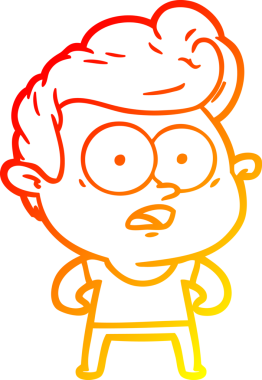 İnsan tarafından çizilmiş bir çizgi film karakteri.